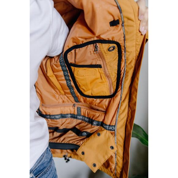 Sessions Terrain Series Ski Snowboard Women Winter Jacket Sz S - Picture 5 of 13